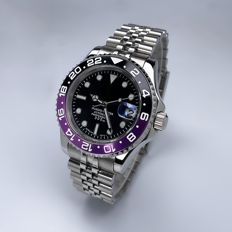 Rolex Watch Datejust - Zegarek męski YM Style 40mm, obrotowa