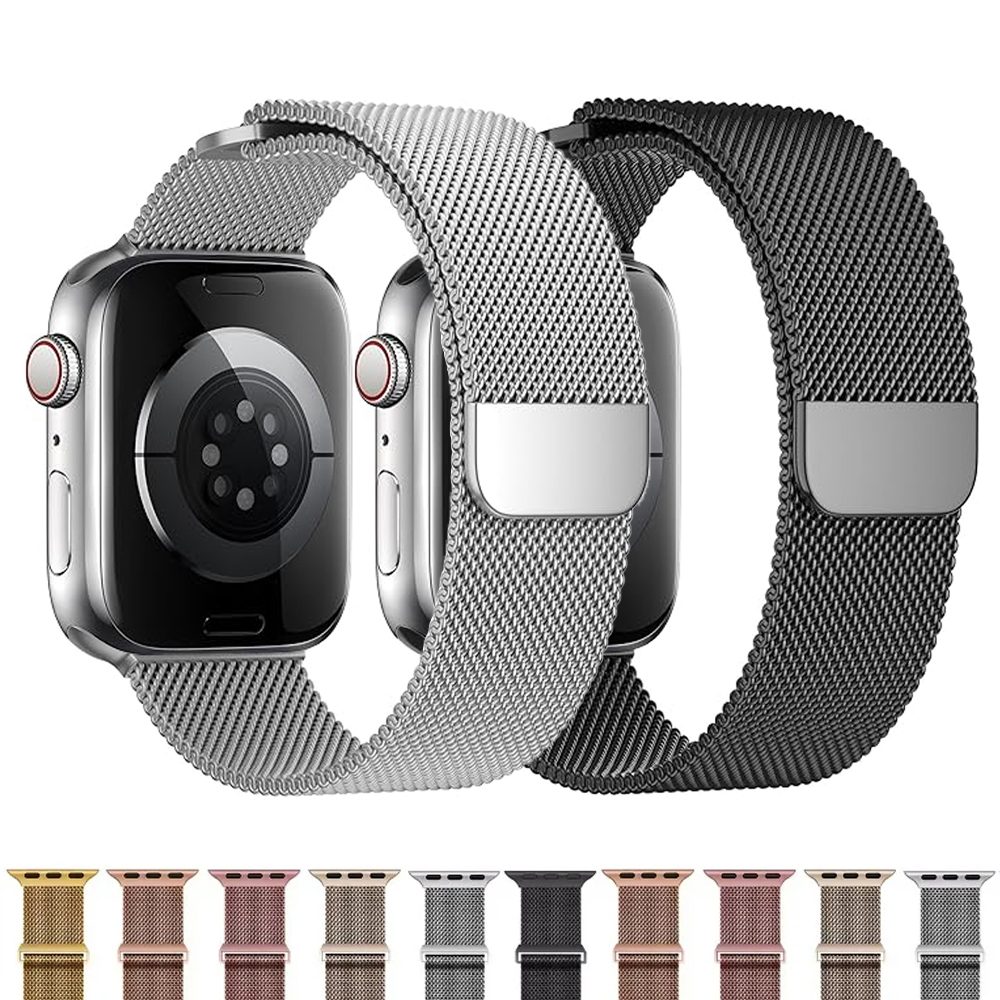 Milanese Loop Magnetic - Paski magnetyczne do zegarka Apple Watch