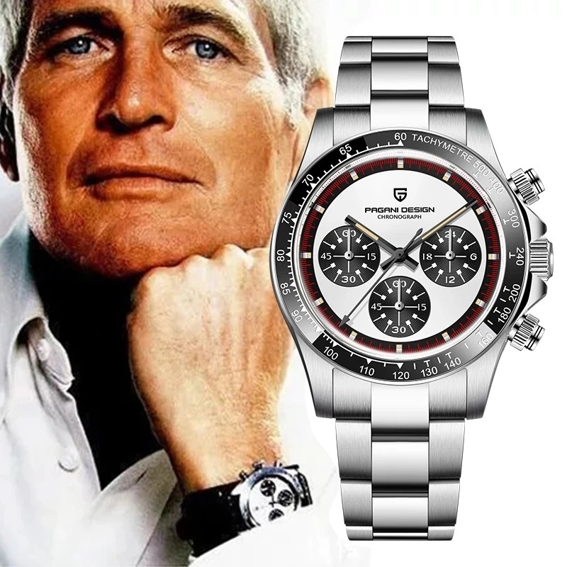 Rolex Watch Submariner - PAGANI DESIGN 40MM Klasyczny zegarek męski