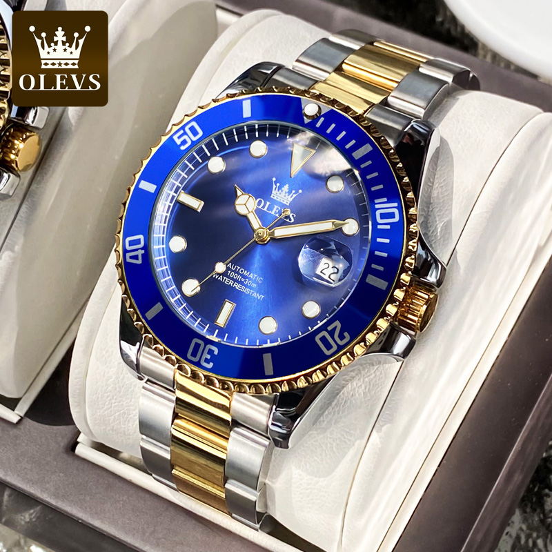 Rolex Watch Datejust - OLEVS męski zegarek automatyczny luksusowy zegarek