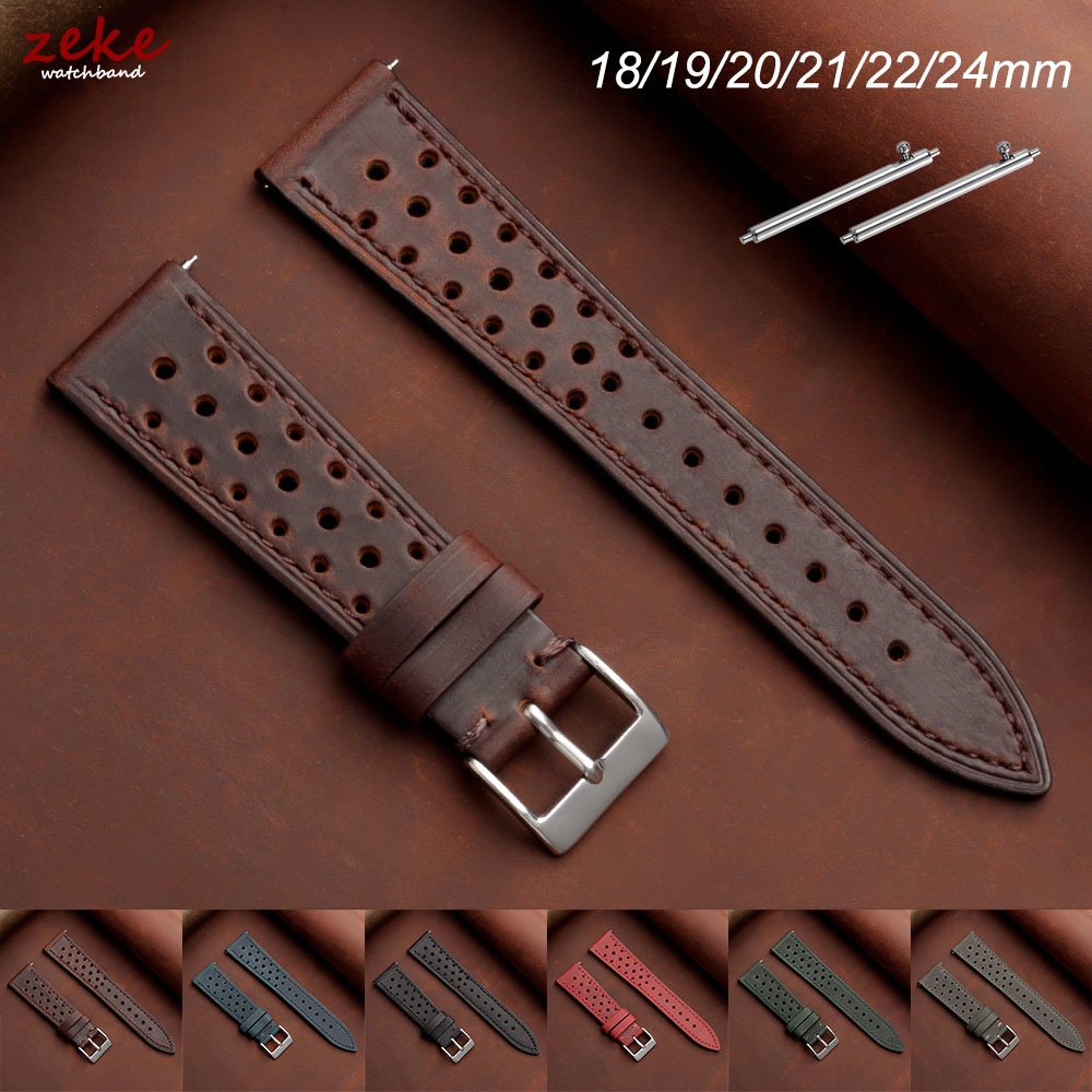 Skórzany pasek do zegarka w st – Leather Strap Quick Release recenzja i cena