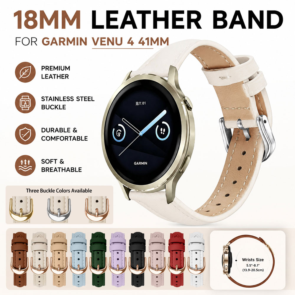 Skórzany pasek 18 mm z szybkoz – Leather Strap Quick Release recenzja i cena