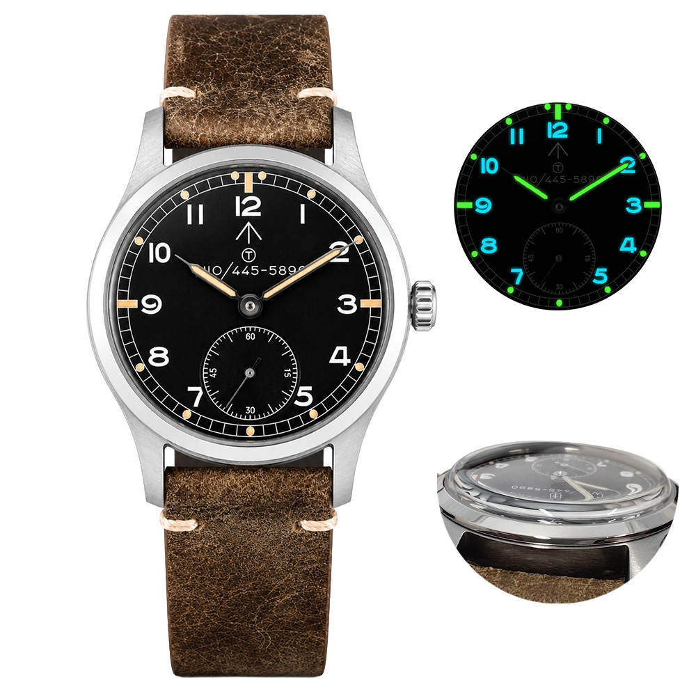 HRUODLAND Herenhorloge Militai – Tropic Strap Vintage recenzja i cena