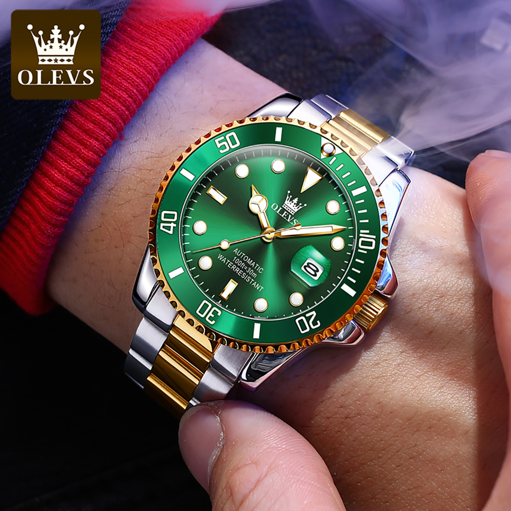 OLEVS męski zegarek automatycz – Rolex Watch Datejust recenzja i cena