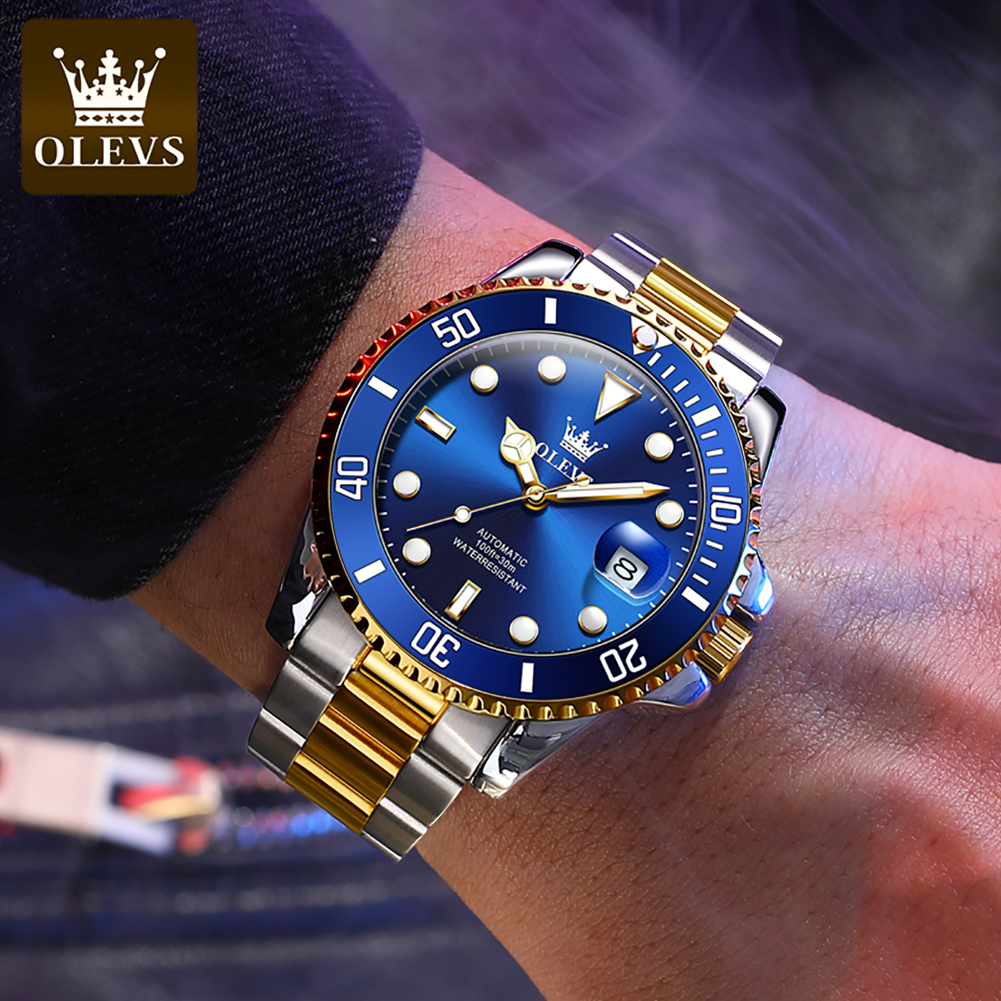 OLEVS męski zegarek automatycz – Rolex Watch Datejust recenzja i cena