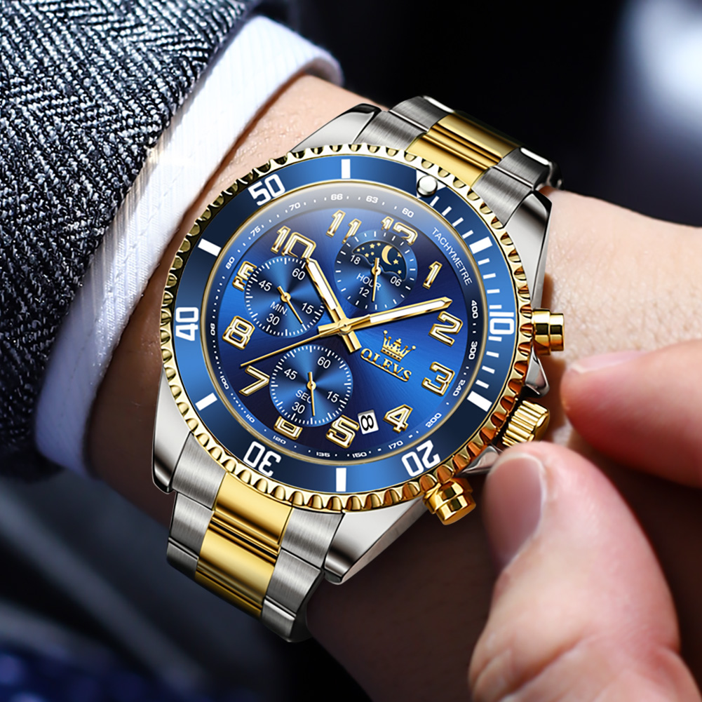OLEVS Nowe Chronograficzne Zeg – Rolex Watch Submariner recenzja i cena
