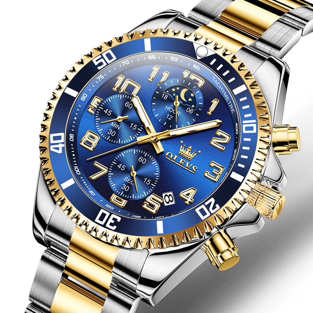 OLEVS Nowe Chronograficzne Zeg – Rolex Watch Submariner recenzja i cena