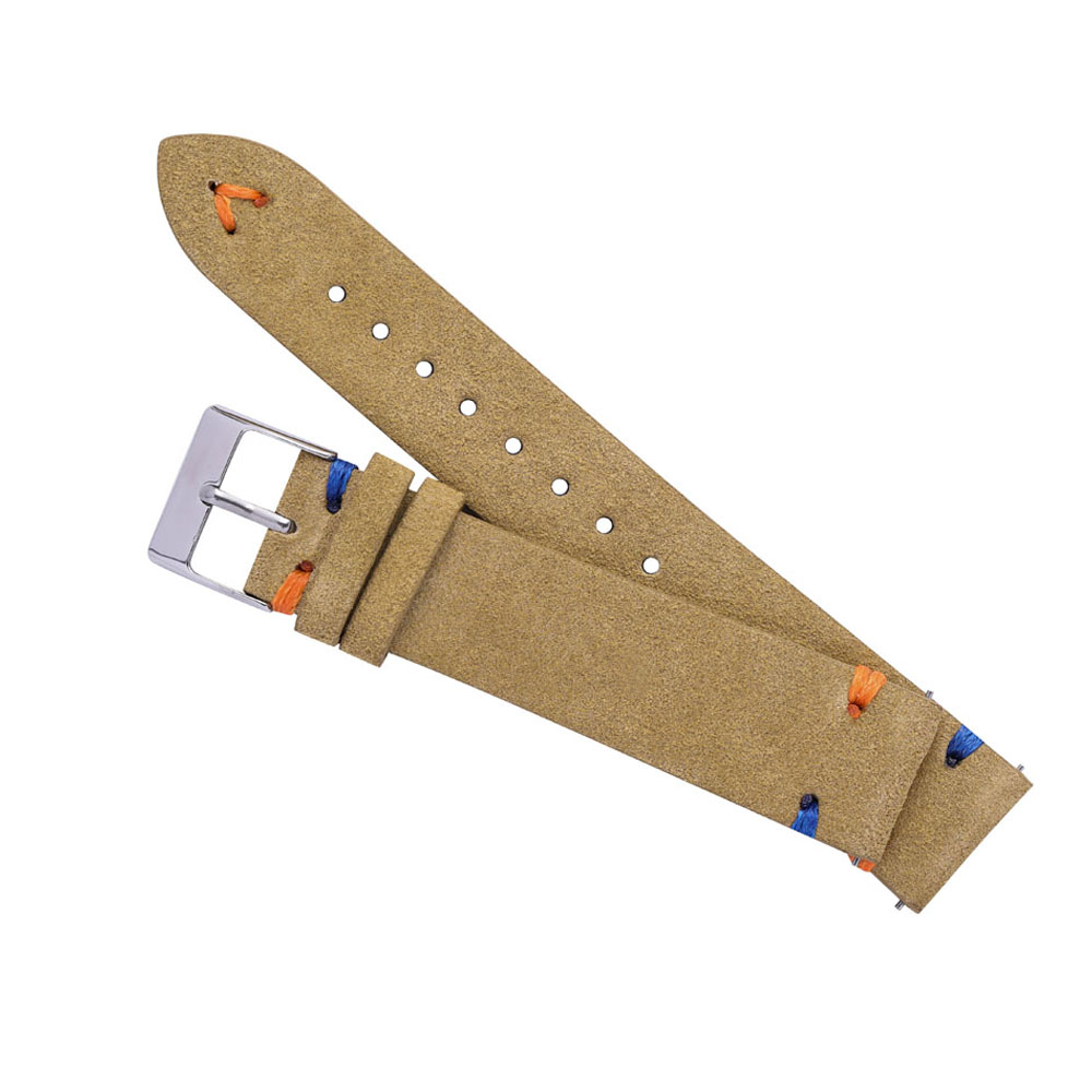 Zamszowe paski do zegarków 18  – Suede Strap Watch recenzja i cena