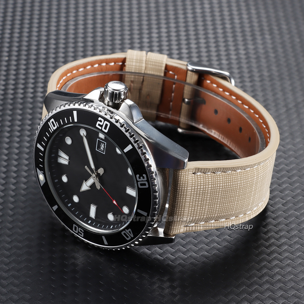 Skórzany pasek do zegarka z wz – Suede Strap Watch recenzja i cena