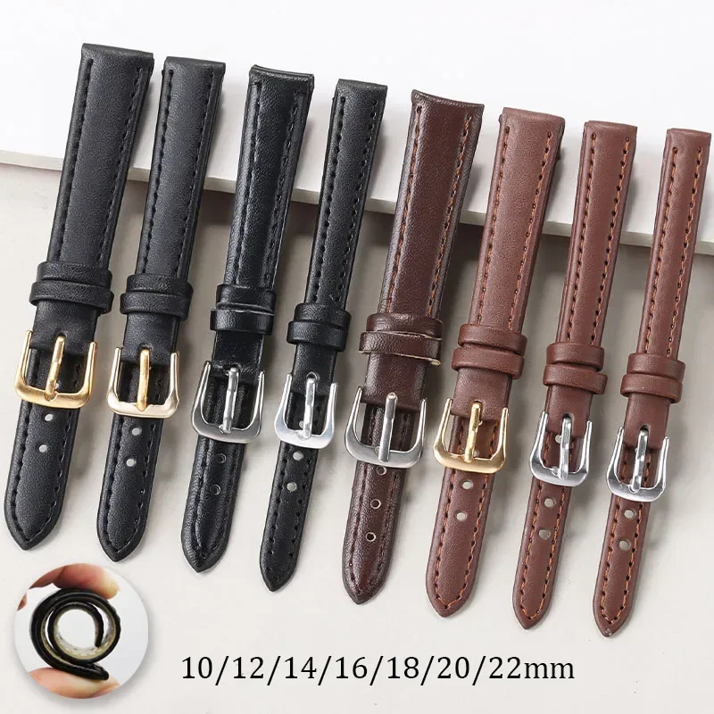 Pasek ze skóry PU 10mm 12mm 14 – Suede Strap Watch recenzja i cena